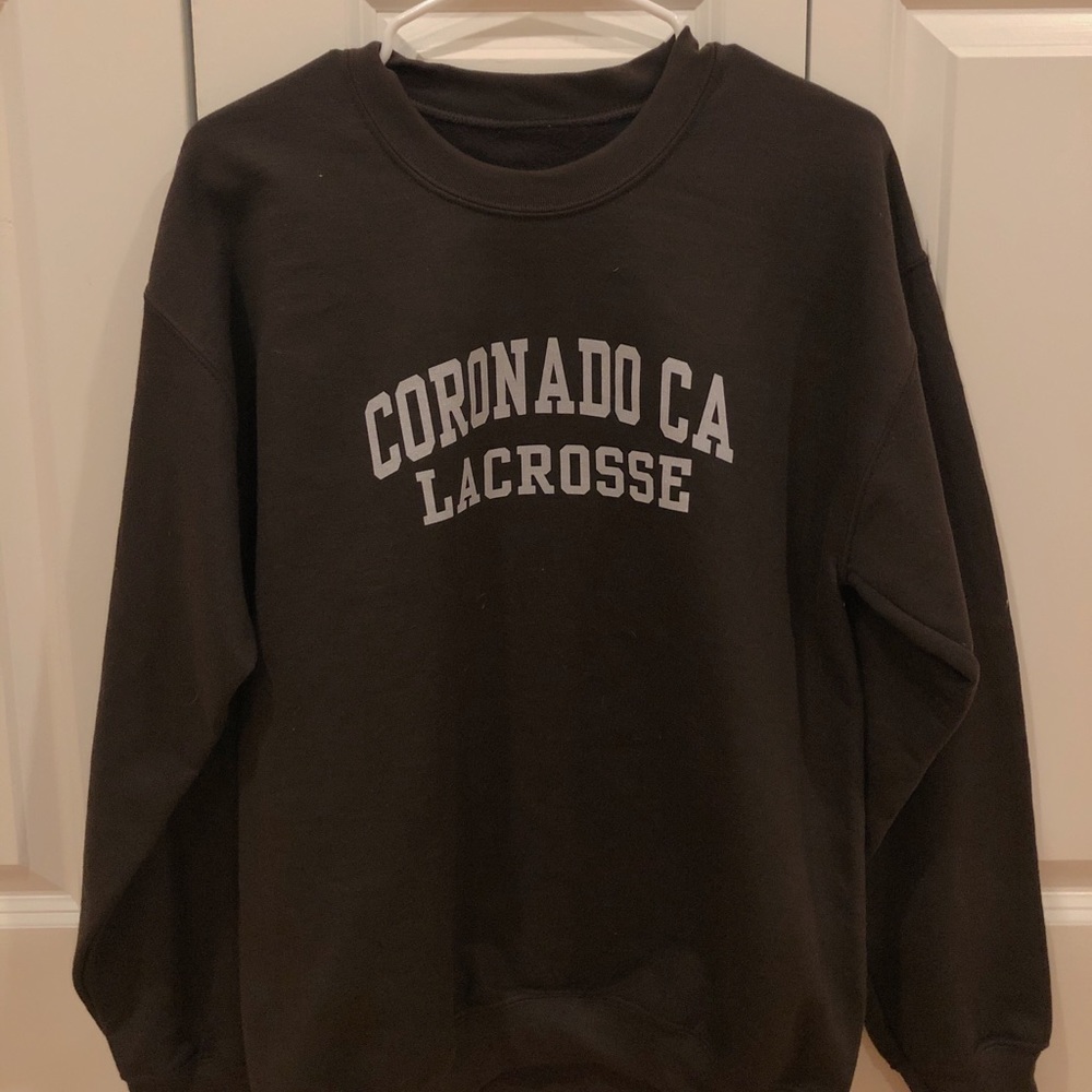 BRAND NEW Brown Lacrosse Sweatshirt